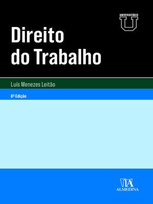 cover image of Direito do Trabalho--8ª Edição